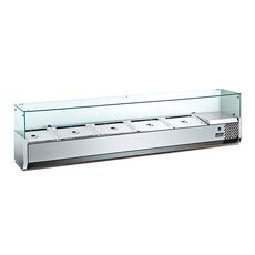 Витрина холодильная Hurakan HKN-VRX1500/330 для ингредиентов