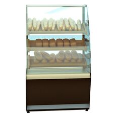 Витрина хлебная Polus K70 N 1,3-2 Bread 0012-0109 без стекла (Хлебная 1,3 Сarboma)