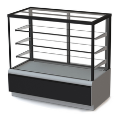 Витрина холодильная Polus KC70 VM 0,9-1 9006-9005 (ВХСв-0,9д Carboma Cube ТЕХНО)