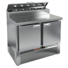 Стол холодильный для пиццы Hicold PZE2-11/GN (1/6H)