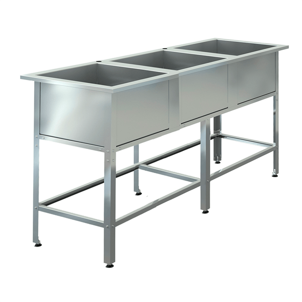 Ванна моечная Assum ВМС-П-3/600 (2100х700х850)