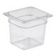 Гастроемкость Kitchen Muse JW-P166 GN1/6х150 мм (поликарбонат)